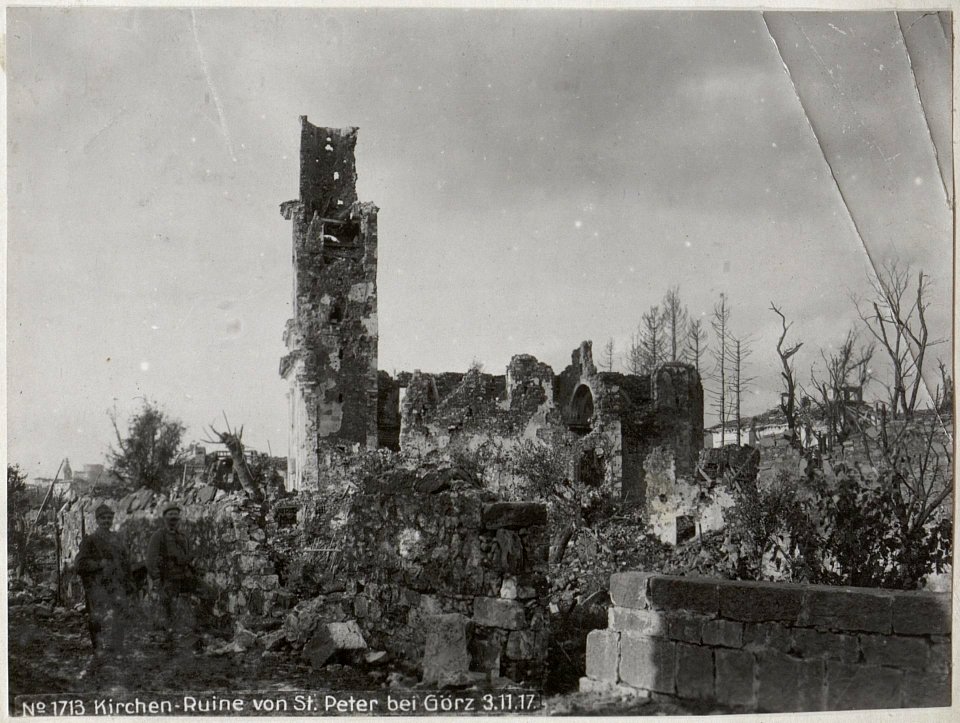 Kirchen-Ruine von St. Peter bei Görz 3.11.17. (BildID 15608418)