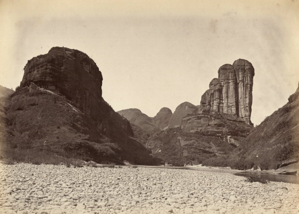KITLV - 110104 - Landscape in China - circa 1871