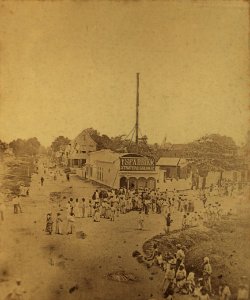 KITLV - 122772 - Ice factory of the Sträter, Esser & Co. firm, Paramaribo - circa 1895