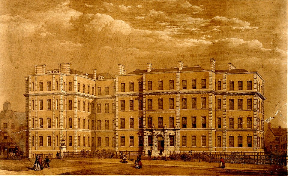 Kings College Hospital by TA Picken after Bellamy
