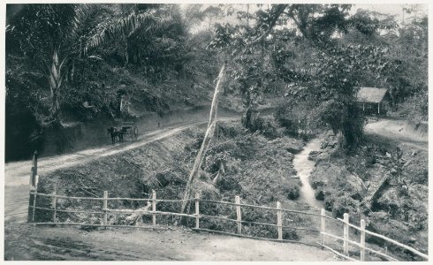 KITLV - 12611 - Kleingrothe, C.J. - Medan - Digging at Si Taboo Taboo at Gunungrintih in Deli - 1903