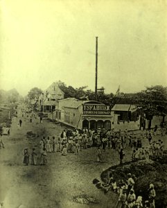 KITLV - 122684 - Ice factory of Sträter, Esser & Co. Firm, Paramaribo - 1891-03M-26