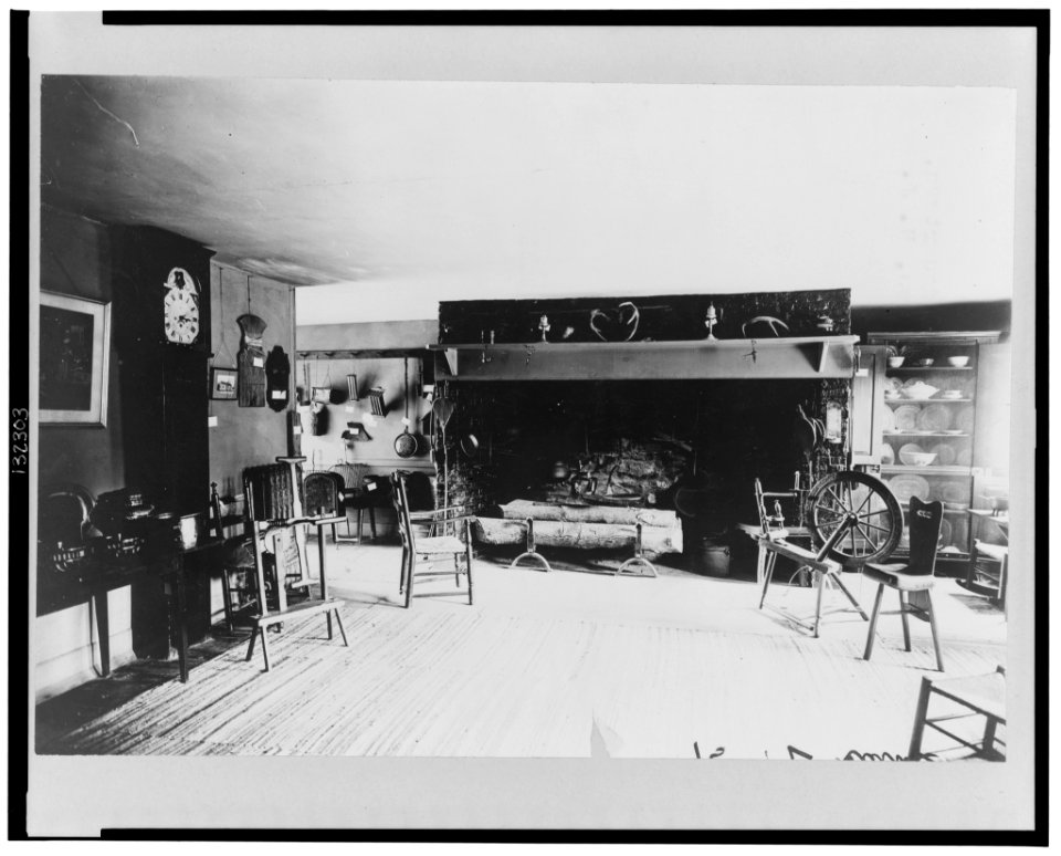 Kitchen of Washington's headquarters, Morristown, New Jersey LCCN2002719748