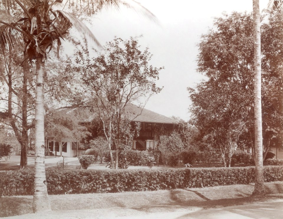 KITLV - 100575 - Stafhell & Kleingrothe - Medan-Deli - Office of the Deli Company in Medan, Sumatra - circa 1890