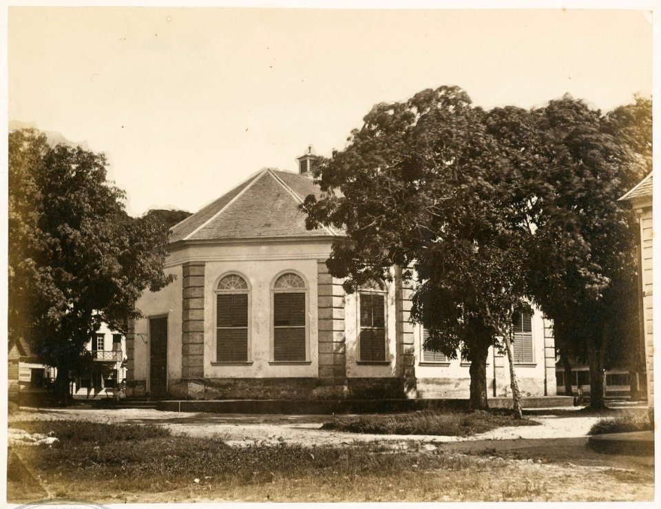 KITLV - 12689 - Reformed Church in Paramaribo - circa 1890