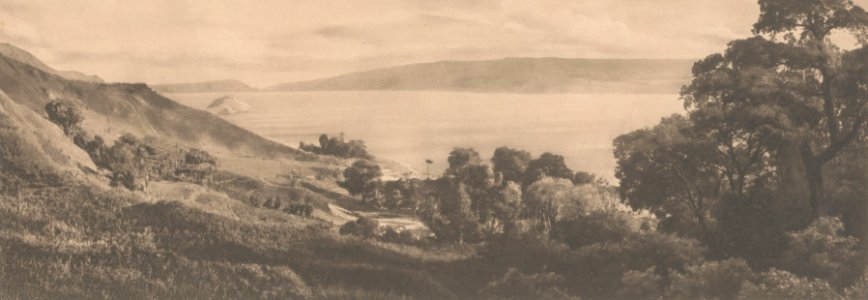 KITLV - 101102 - Kleingrothe, C.J. - Medan - Lake Toba at Tigaras near Pematangsiantar (Kota Pematangsiantar, Pematang Siantar) - circa 1905