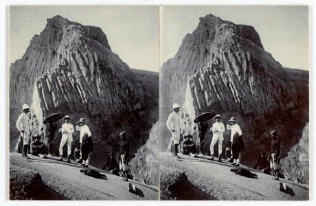 KITLV - 15152 - Kurkdjian - Observations after an eruption of Kelud in East Java - 1901