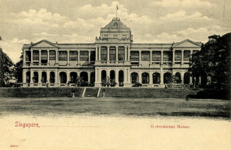 KITLV - 1404885 - Singapore, ... Government House. - 1895-1908