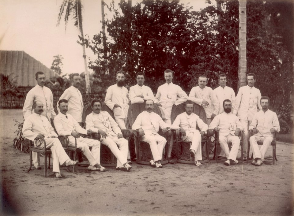 KITLV - 103476 - Lambert & Co., G.R. - Singapore-Deli - Administrators of the plantations of Tabak Maatschappij Arendsburg in Bedagai near Tebing Tinggi - 1887