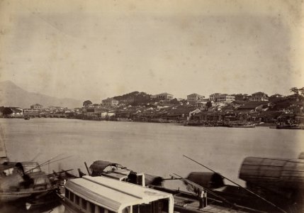 KITLV - 110085 - Port of Fuzhou in China - circa 1871