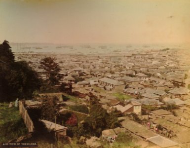 KITLV - 110617 - Kusakabe, Kimbei - Views of Yokohama in Japan - circa 1890 photo