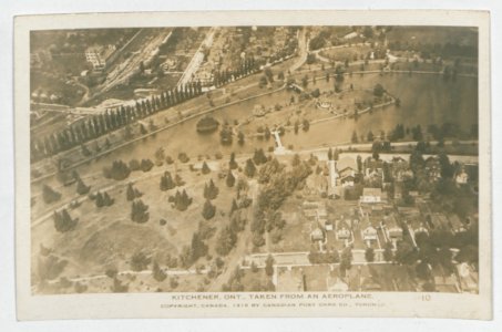 Kitchener Ontario from the Air (HS85-10-36348) original
