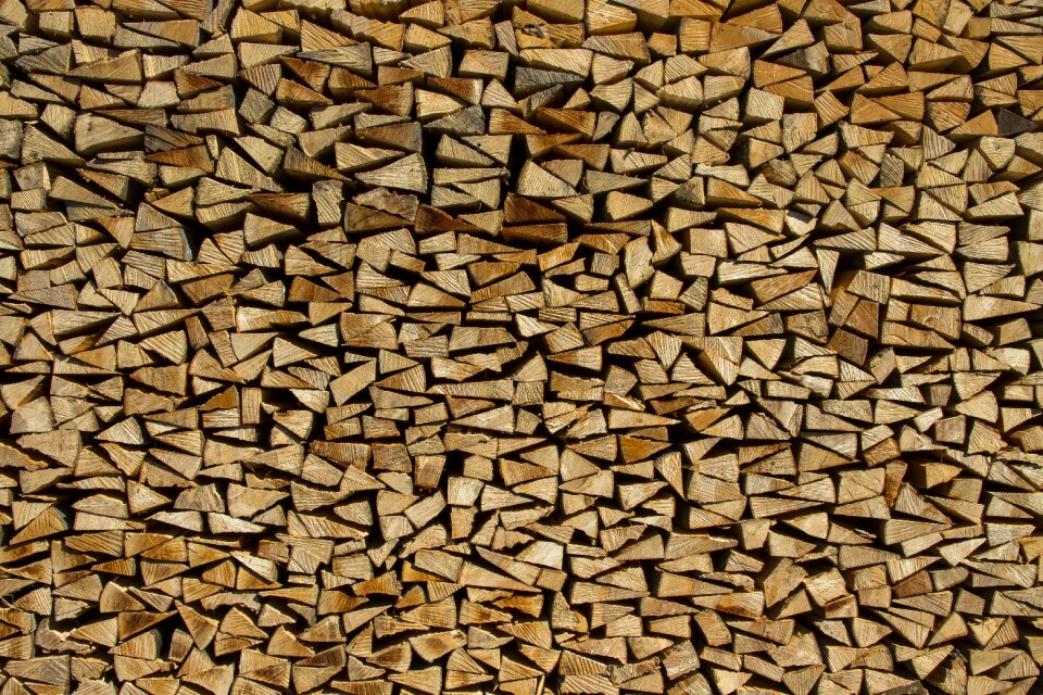 Art fireplace wood firewood