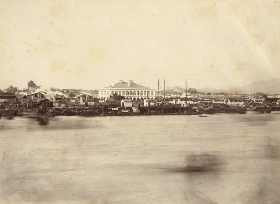 KITLV - 110091 - Port of Canton (Guangzhou, China) - circa 1871