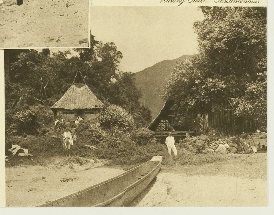 KITLV - 26903 - Kleingrothe, C.J. - Medan - Guest house at Harang Gaul at the Toba Lake, Sumatra - circa 1905