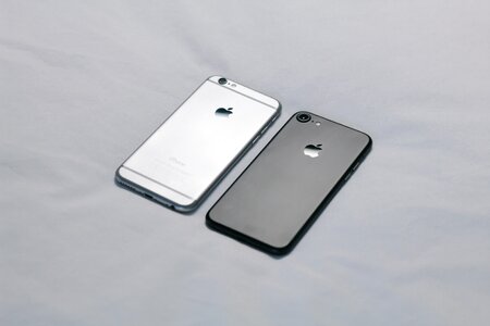 Apple technology gray phone
