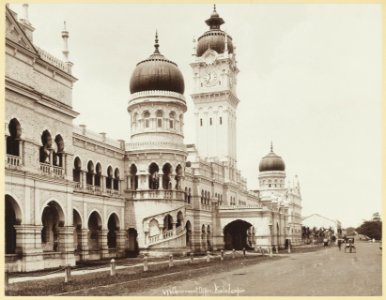 KITLV - 3652 - Lambert & Co., G.R. - Singapore - Governmental Office at Kuala Lumpur in Selangor - circa 1900 photo