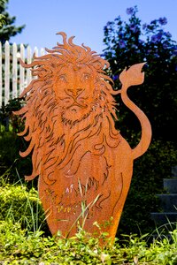 Statue metal figure pride