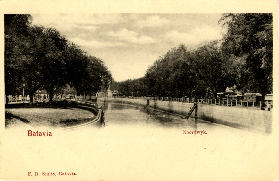 KITLV - 1400516 - Lambert & Co., G.R. - Singapore - Noordwijk in Batavia (Jakarta) - circa 1900