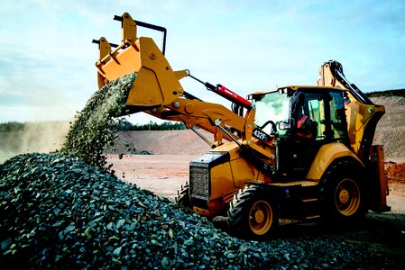 Cat 432f pile
