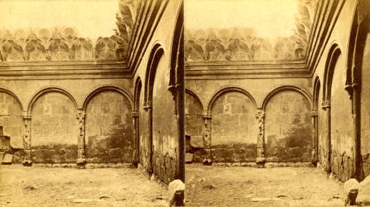 KITLV - 180467 - Kurkdjian, Ohannes - Ruin in Armenia - circa 1870