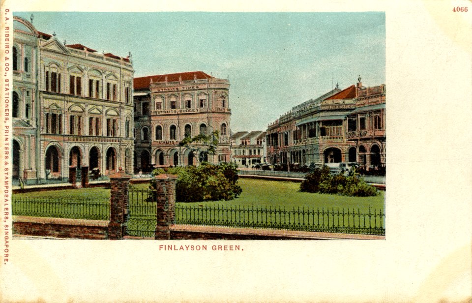 KITLV - 1404964 - Ribeiro & Co., stationers, printers & stampdealers - Singapore - Finlayson Green, Singapore - 1895-1908