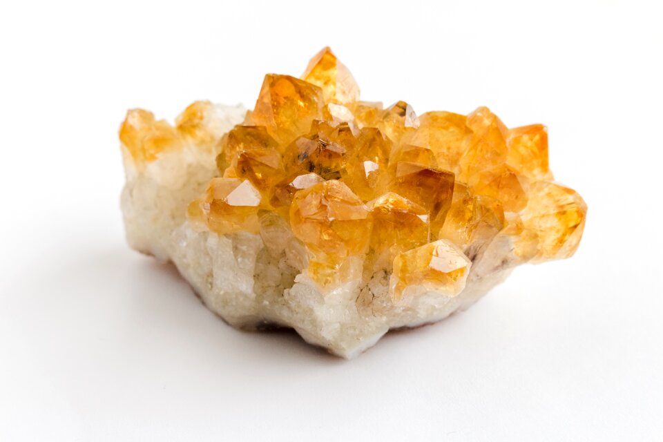 Minerals quartz stone