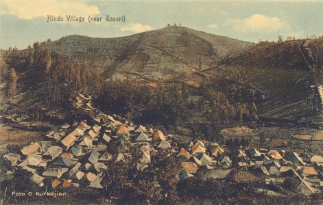 KITLV - 1406520 - Kurkdjian, Ohannes - Hindu village (near Tosari) - 