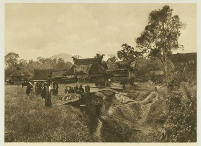KITLV - 26876 - Kleingrothe, C.J. - Medan - Rakut Besi, Batak country - circa 1905