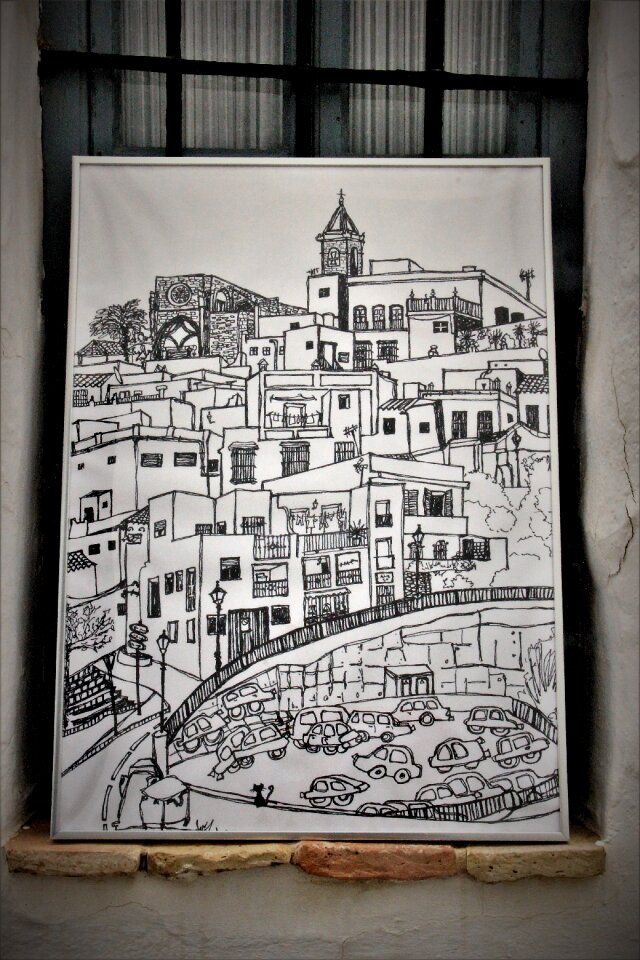 White people white houses andalusia