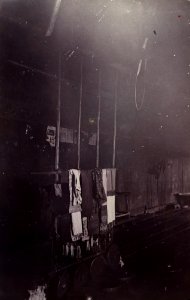 KITLV - 407983 - Demmeni, J. - Lasa, sacrifice scaffold with offerings to the spirits by Kayan to celebrate the New Year - Upper Kapuas River (Sungai Kapuas) - 1897-05