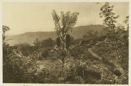 KITLV - 26920 - Kleingrothe, C.J. - Medan - Bukum village, East Coast of Sumatra - circa 1905