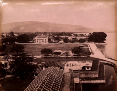 KITLV - 402632 - Sports ground at Singapore - circa 1890