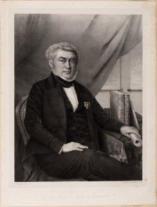 KITLV - 47A30 - Neuman, J.H. - Mieling, C.W. - Esquire John George Otto Stuart von Schmidt auf Altenstadt - Lithography - Circa 1860