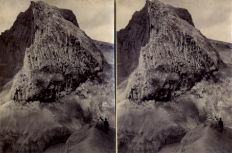 KITLV - 180506 - Kurkdjian, Ohannes - Soerabaya - Mount Kelud in East Java, presumably after the eruption in May 1901 - circa 1901