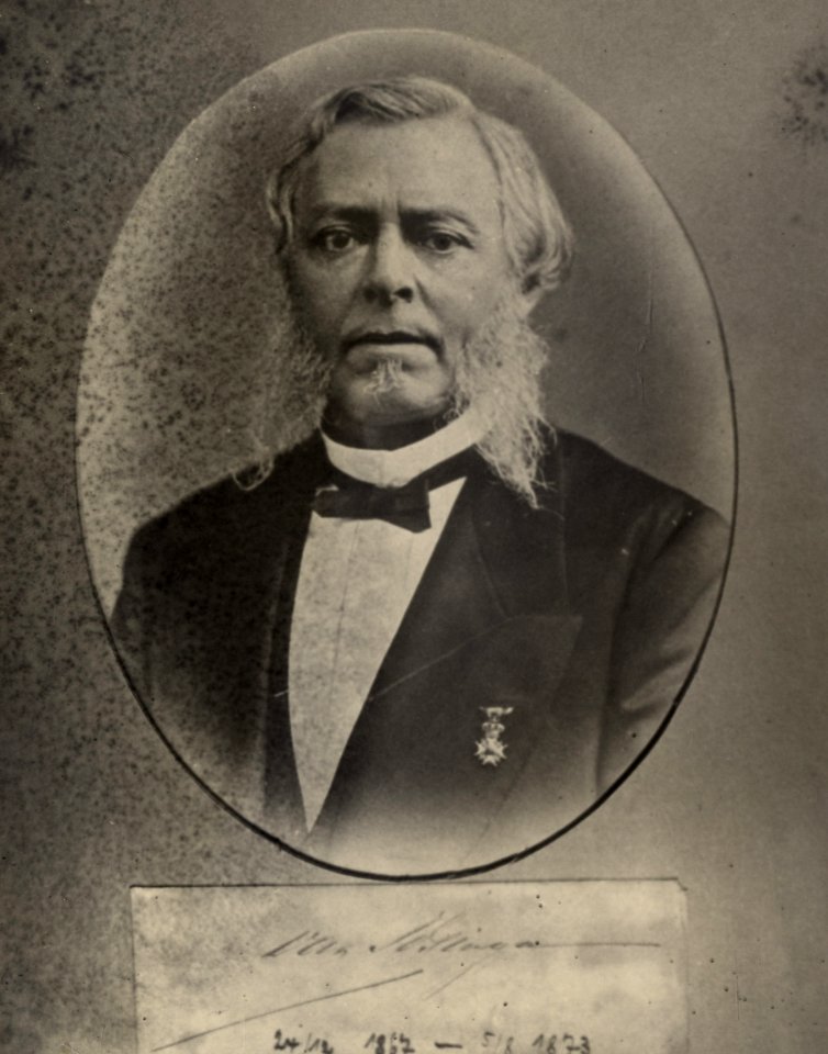 KITLV - 33039 - Willem Hendrik Johan van Idsinga, governor of Surinam (1867-1873) - circa 1870