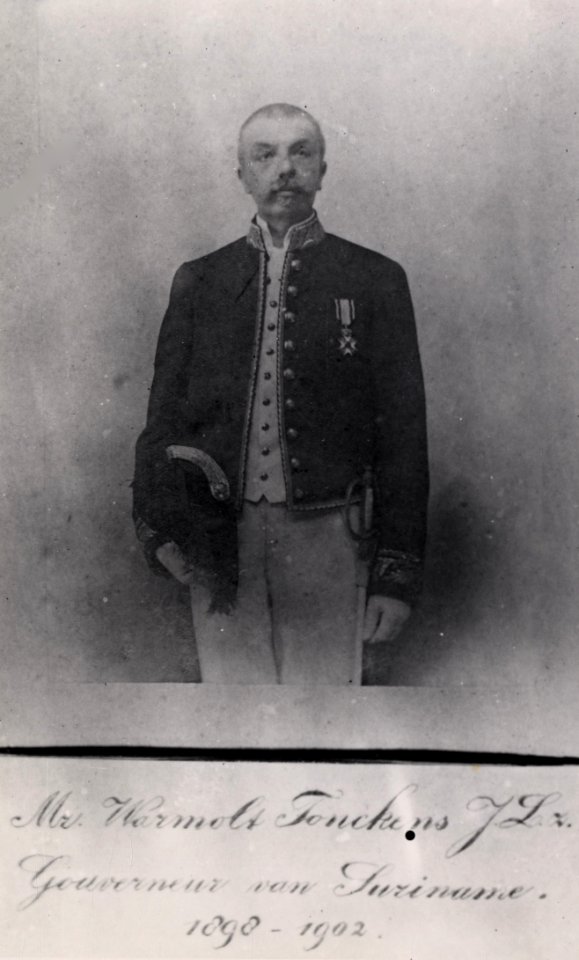KITLV - 33045 - Warmolt Tonckens, governor of Surinam (1888-1889, 1896-1902) - circa 1900