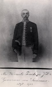 KITLV - 33045 - Warmolt Tonckens, governor of Surinam (1888-1889, 1896-1902) - circa 1900