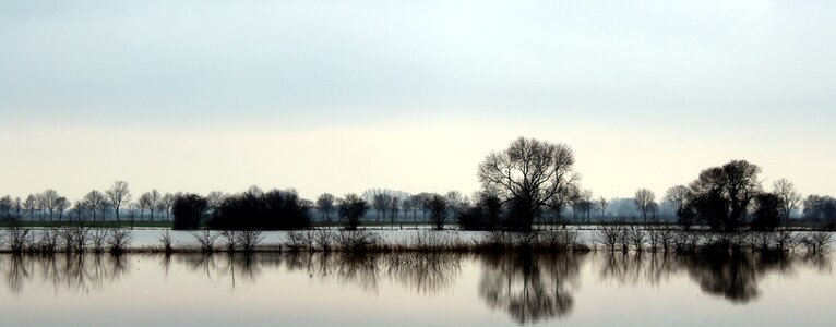 River lake mirroring photo