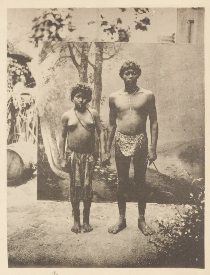 KITLV - 5302 - Indian couple in Surinam - circa 1900