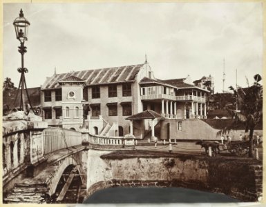 KITLV - 3651 - Lambert & Co., G.R. - Singapore - City Hall at Malacca (Melaka) - circa 1900