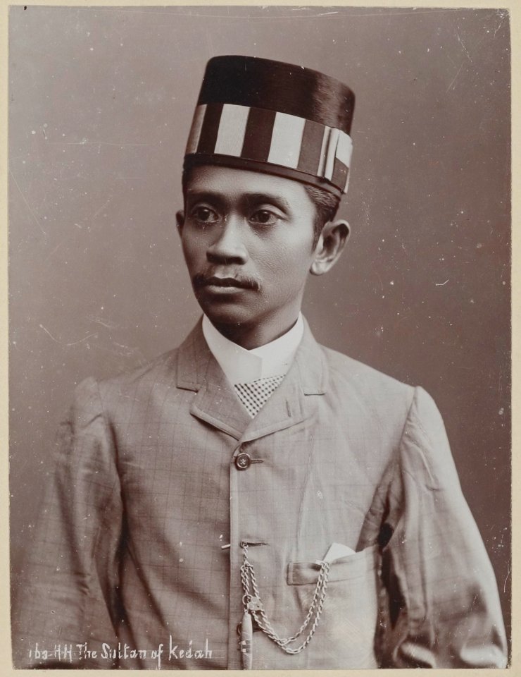 KITLV - 7249 - Lambert & Co., G.R. - Singapore - The Sultan of Kedah - circa 1890
