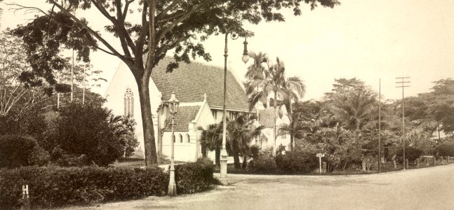 KITLV - 79947 - Kleingrothe, C.J. - Medan - Church in Kuala Lumpur - circa 1910