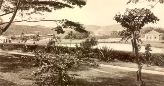 KITLV - 79933 - Kleingrothe, C.J. - Medan - Seremban, seen from a hotel - circa 1910