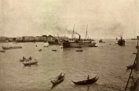 KITLV - 80019 - Kleingrothe, C.J. - Medan - Port of Penang - circa 1910
