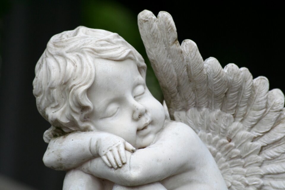 Schutzengelchen christmas time angel figure