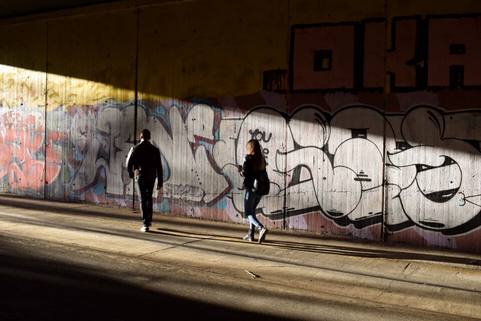 Light tunnel hope photo