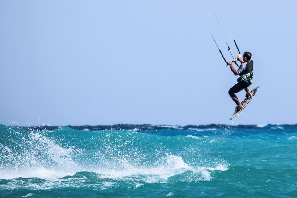 Flying action sky