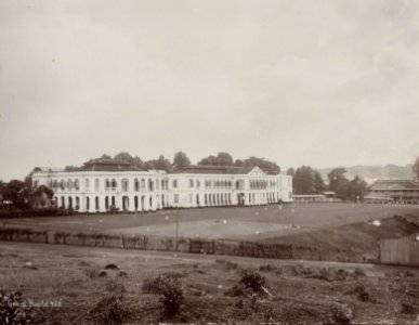 KITLV - 50201 - Lambert & Co., G.R. - Singapore - General Hospital in Singapore - circa 1900