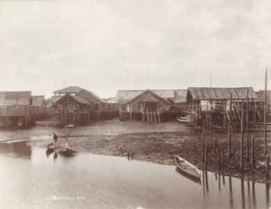 KITLV - 91762 - Lambert & Co., G.R. - Singapore - Palace of the Sultan of Brunei - circa 1890